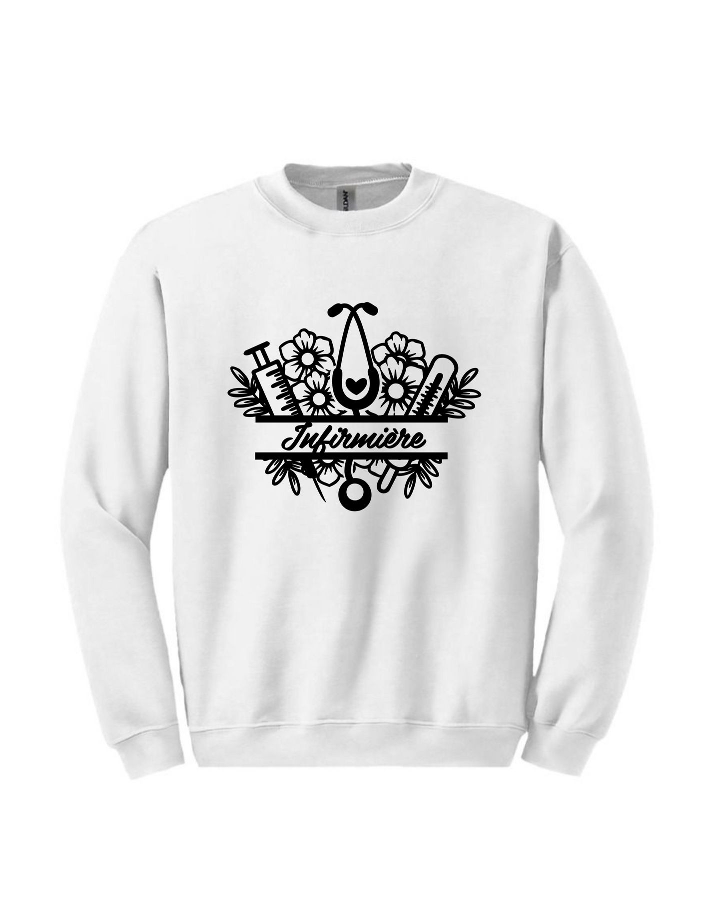 Crewneck « bloom nurse»