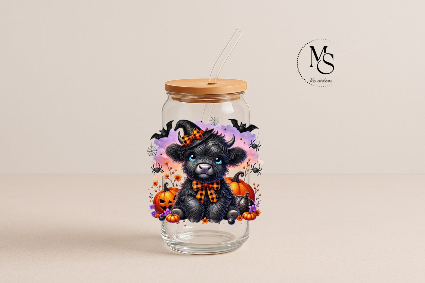 Petite vache d’halloween