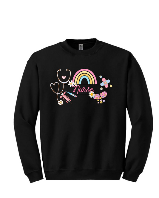 Crewneck « girly nurse »