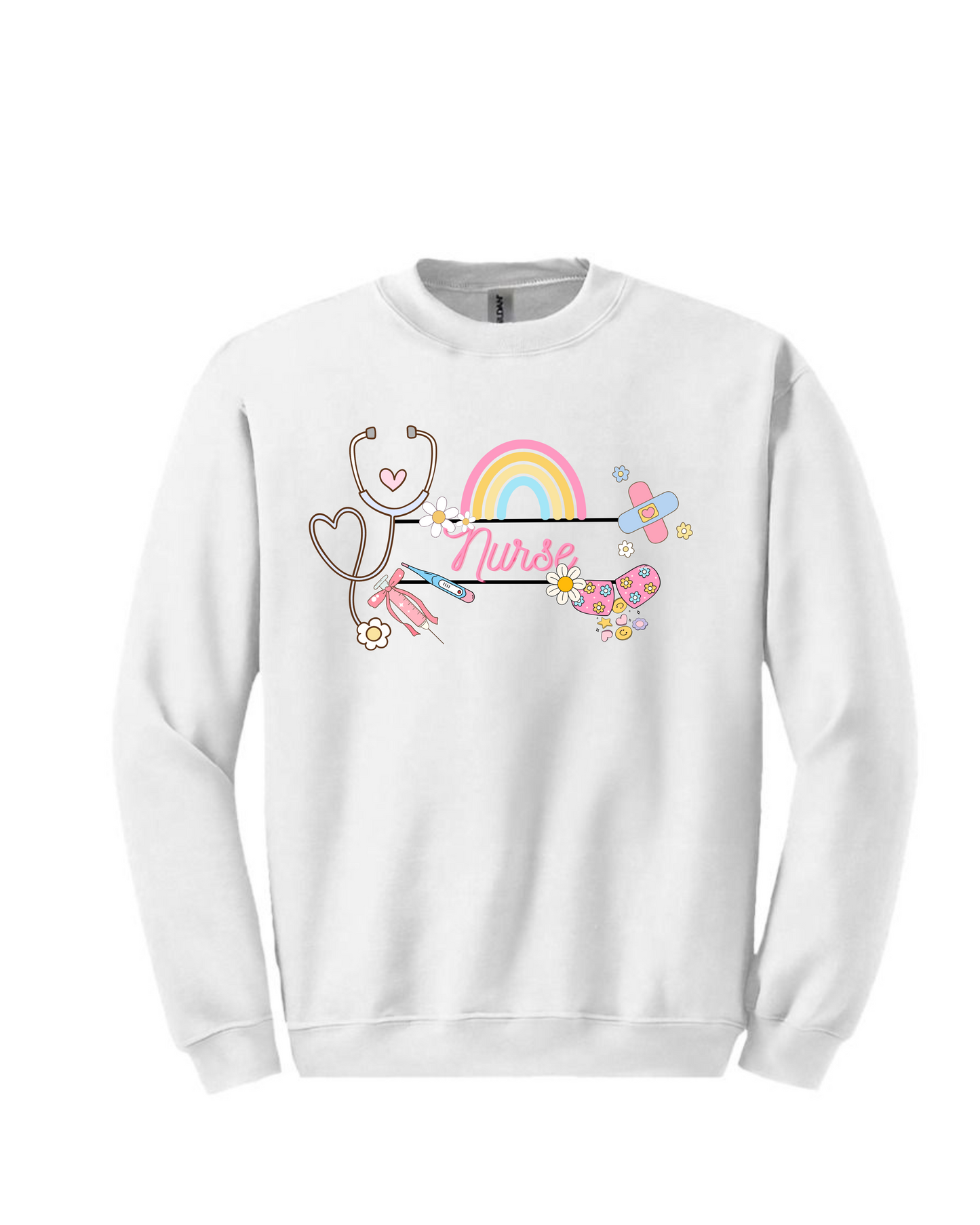 Crewneck « girly nurse »