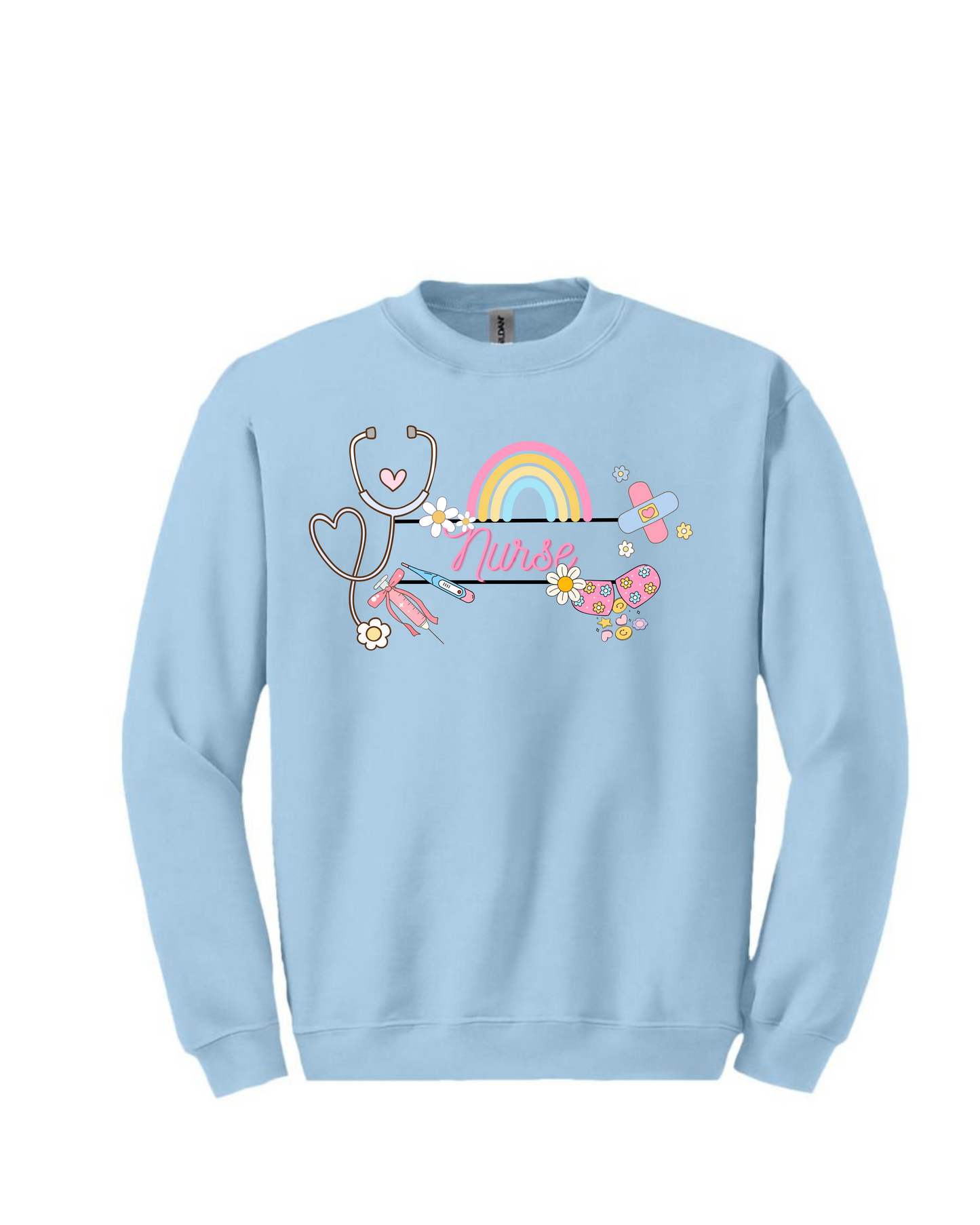 Crewneck « girly nurse »