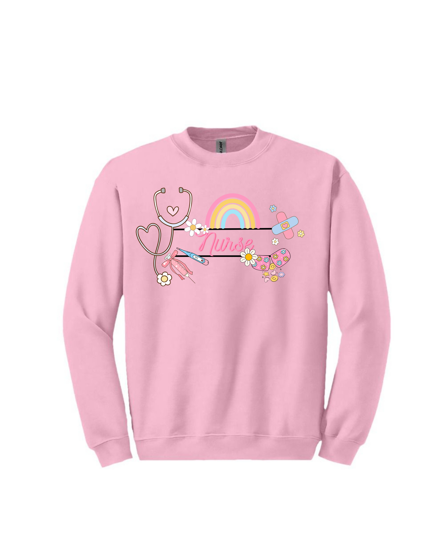 Crewneck « girly nurse »