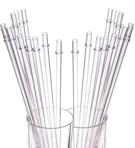Paille en plastique